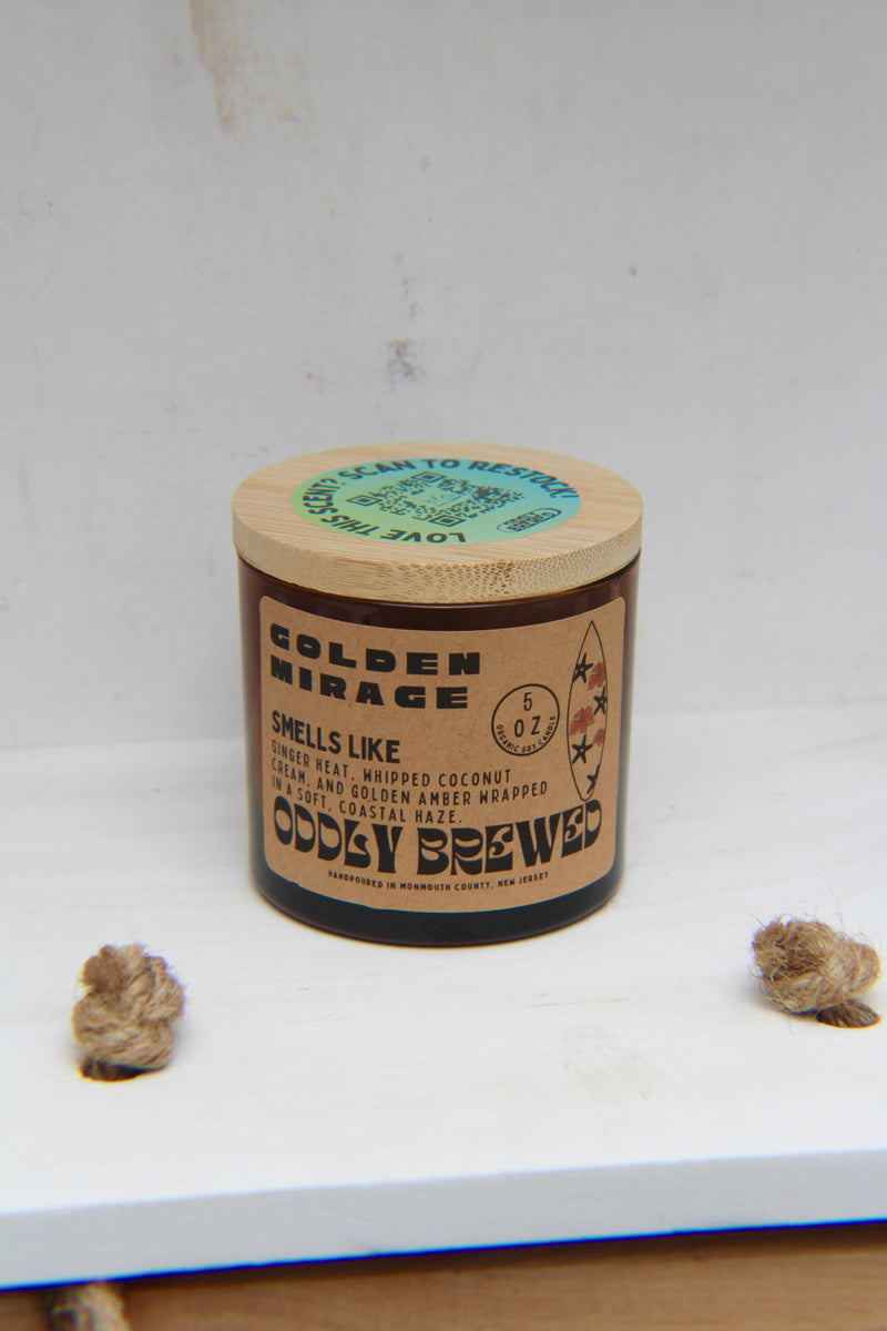 Golden Mirage Soy Candle-zoom-