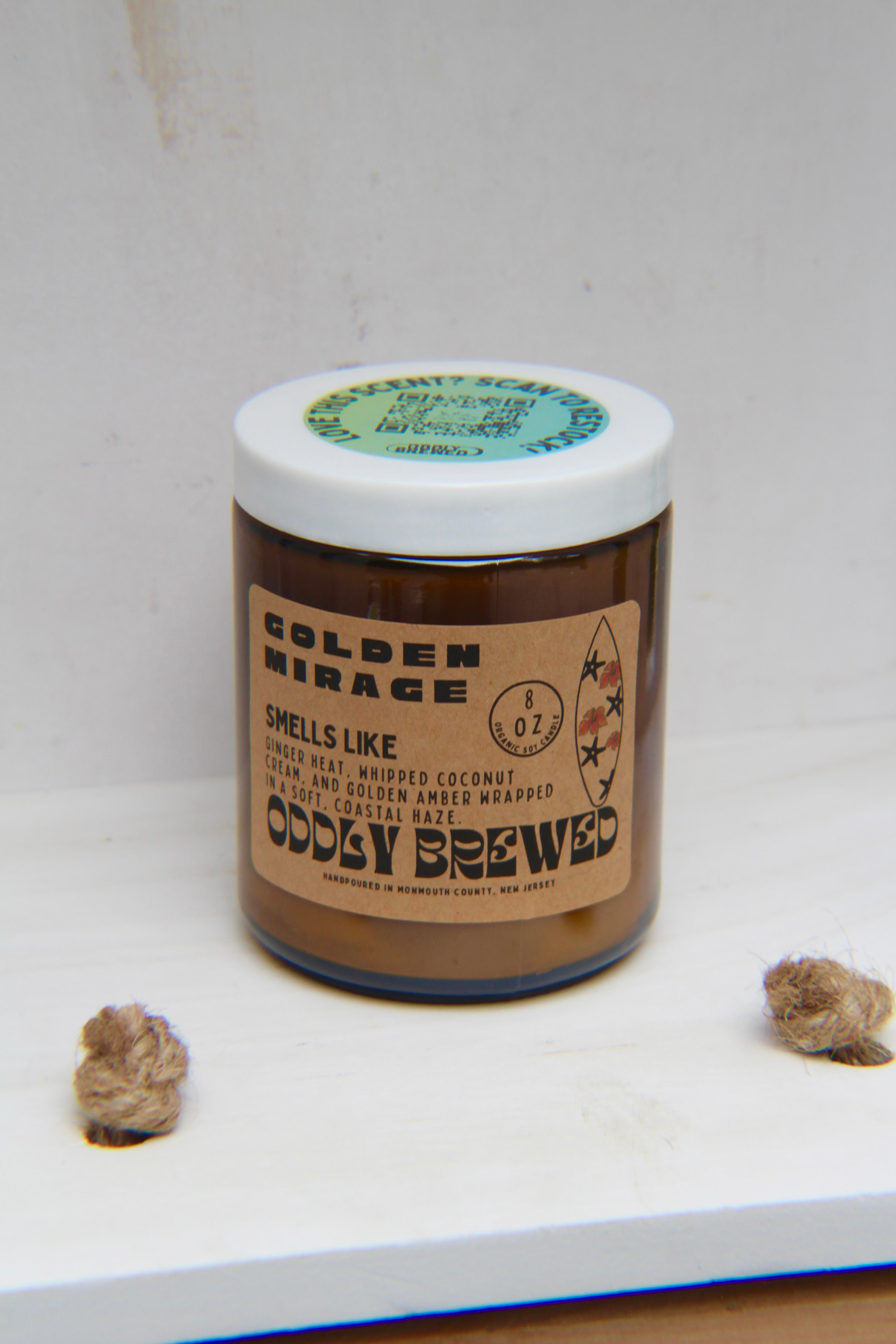 Golden Mirage Soy Candle-zoom-2