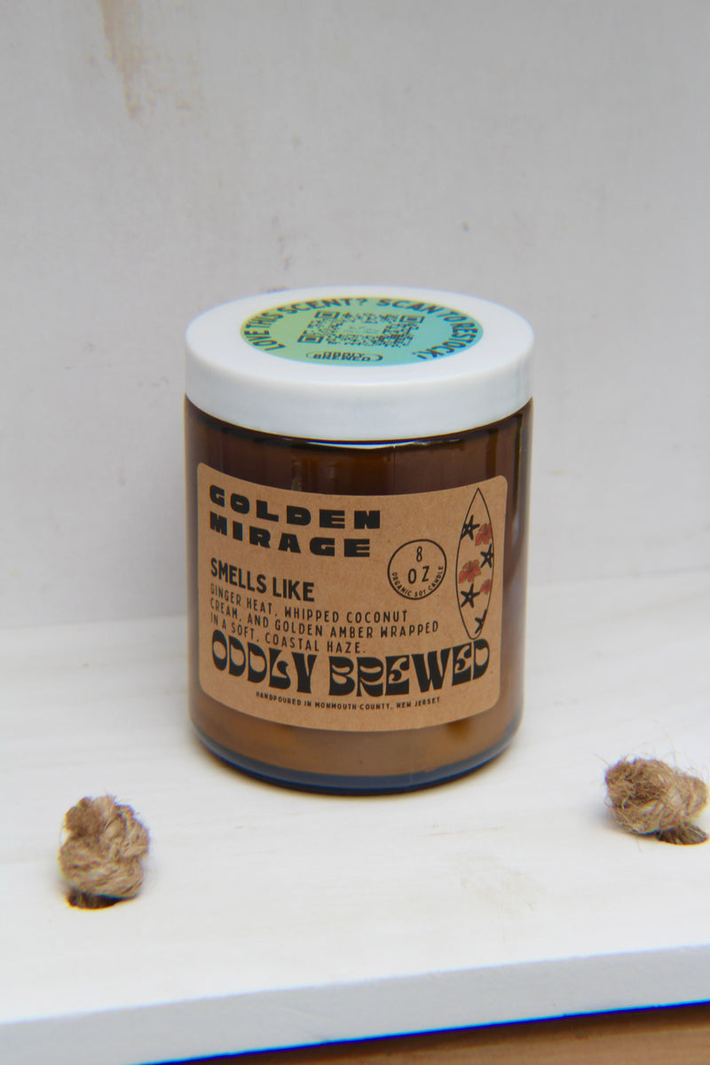 Golden Mirage Soy Candle-zoom-