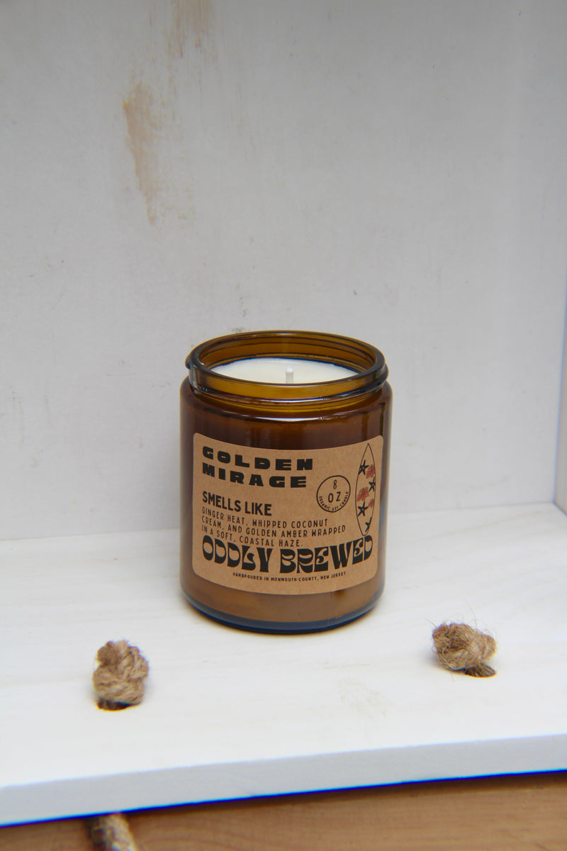 Golden Mirage Soy Candle-zoom-