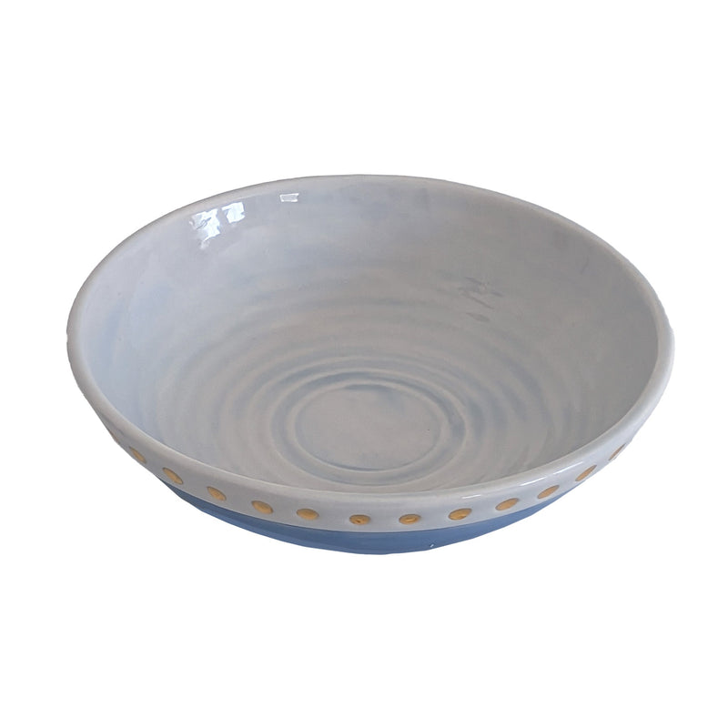 Goddess Bowl with 22K Gold Accent-zoom-