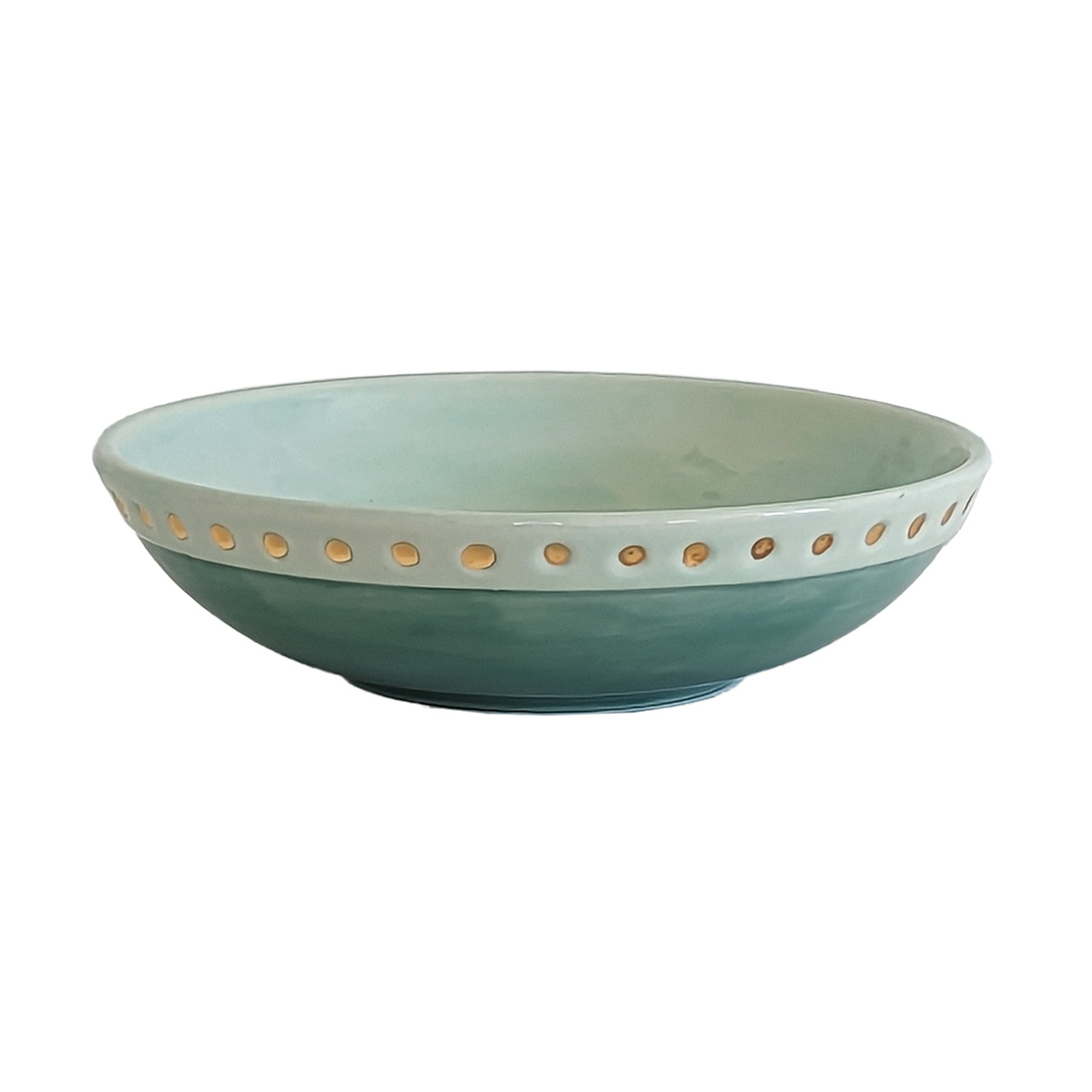 Goddess Bowl with 22K Gold Accent-10