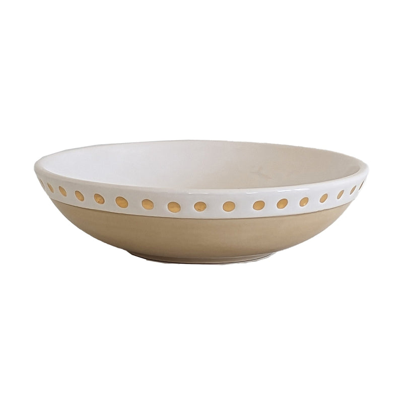 Goddess Bowl with 22K Gold Accent-zoom-