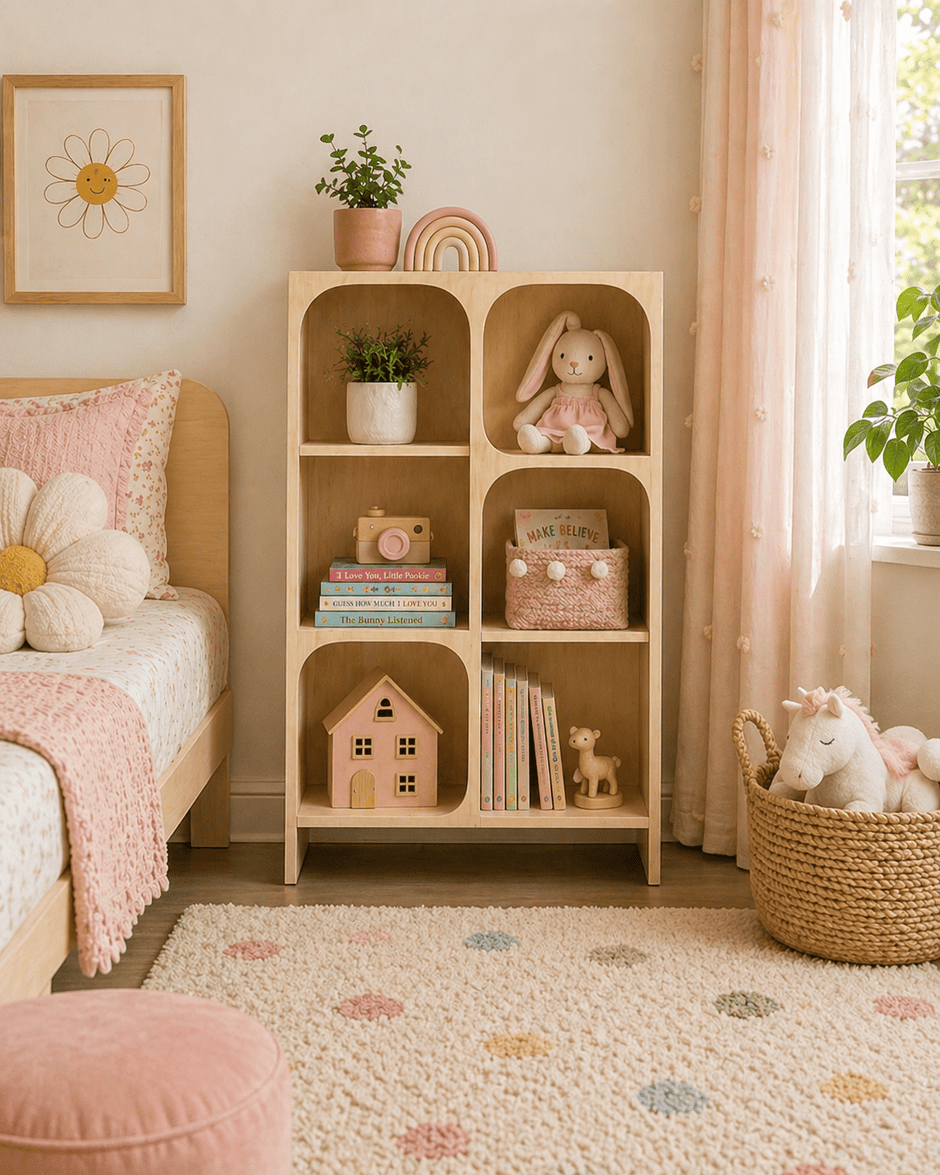 GRACE | Modern Toy Shelf - Aware House - Bush Acres -
