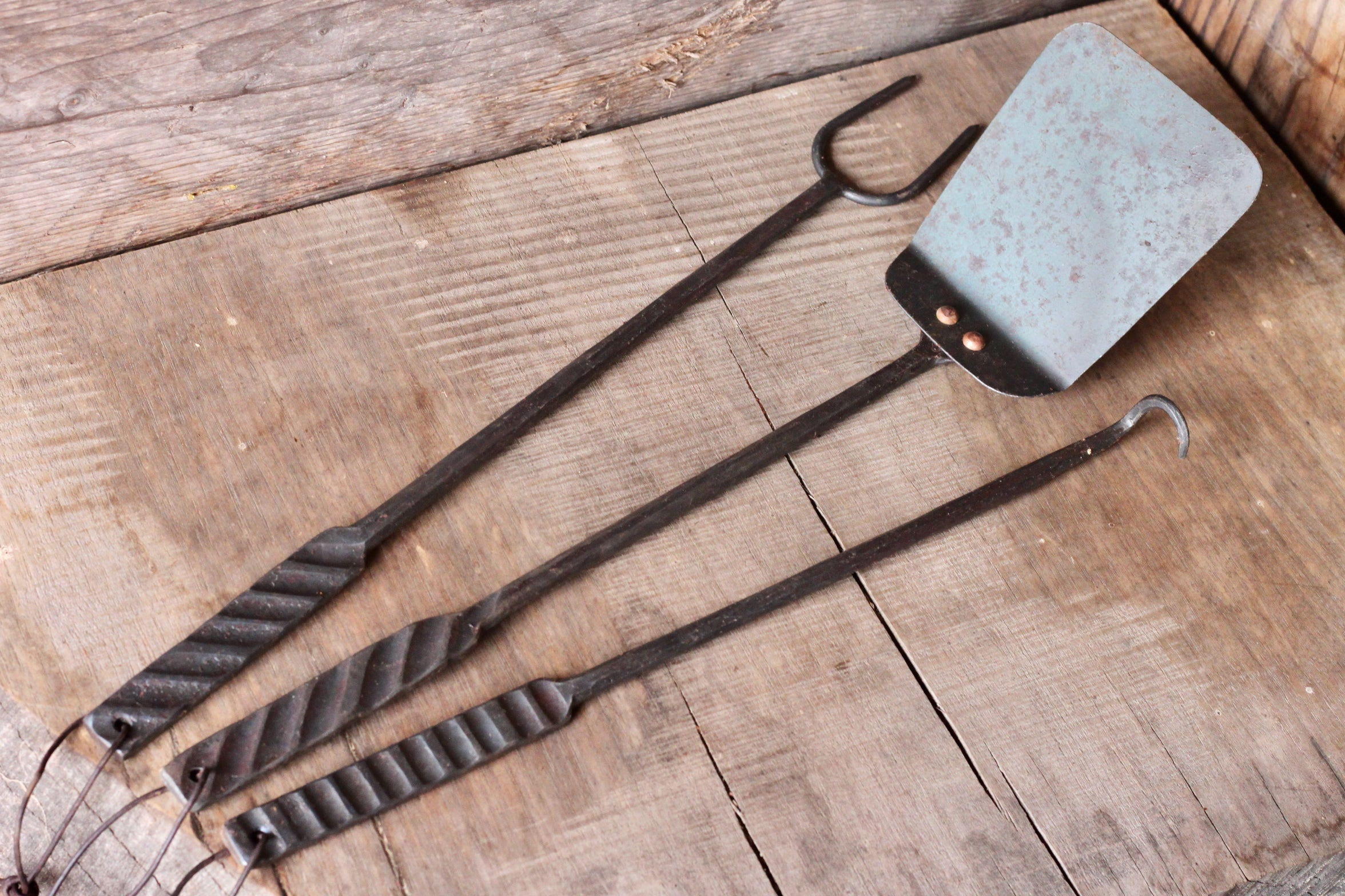 BBQ Grill Tool Set | Steel Grill-Marked Utensils-zoom-5