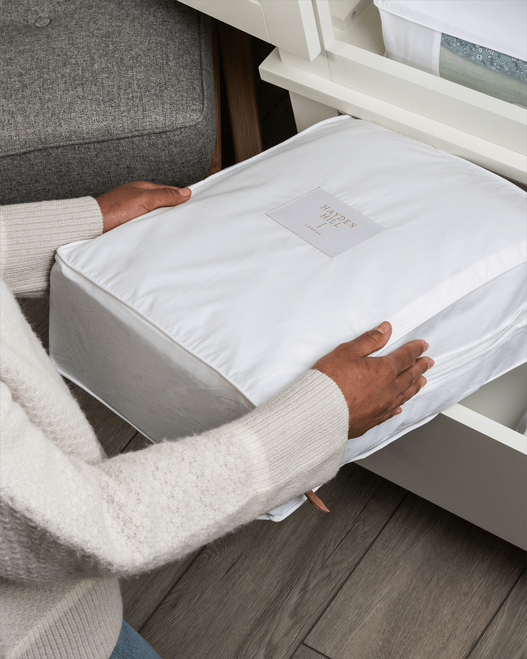 Extra Large Organic Cotton Storage Bag-zoom-1