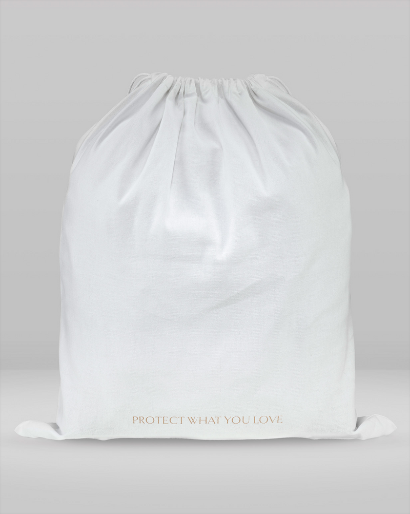 Large Organic Cotton Dust Bags | Set of Three-zoom-