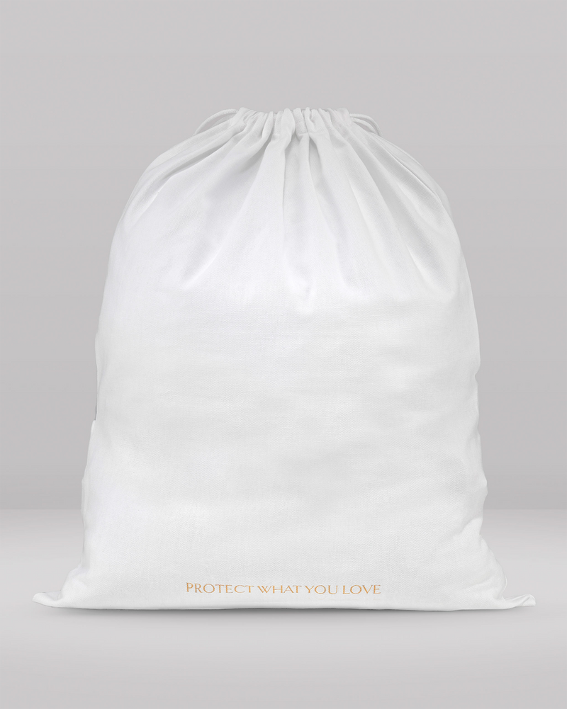 Medium Organic Cotton Dust Bags | Set of Three-zoom-