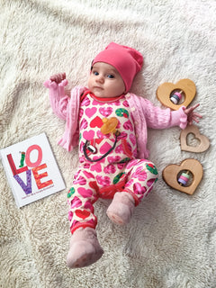 Heart Wooden Baby Grasping Toy - Aware House