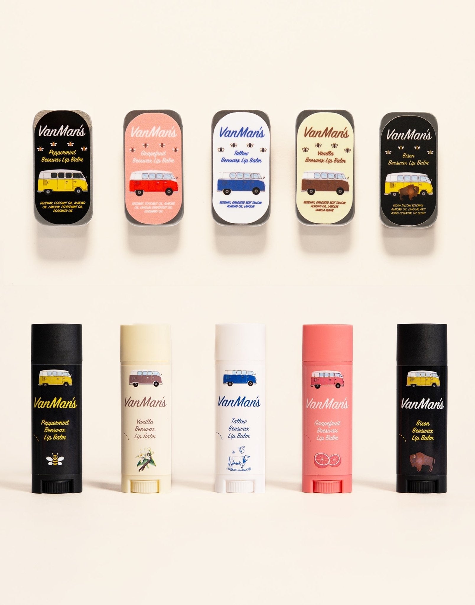 VanMan’s Beeswax Lip Balm - Aware House