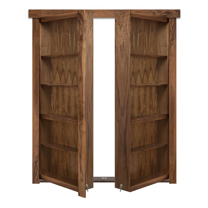 Hidden Walnut French Door-zoom-