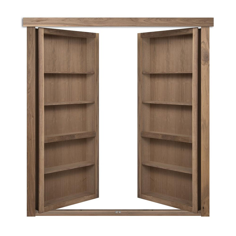 Hidden Walnut French Door-zoom-