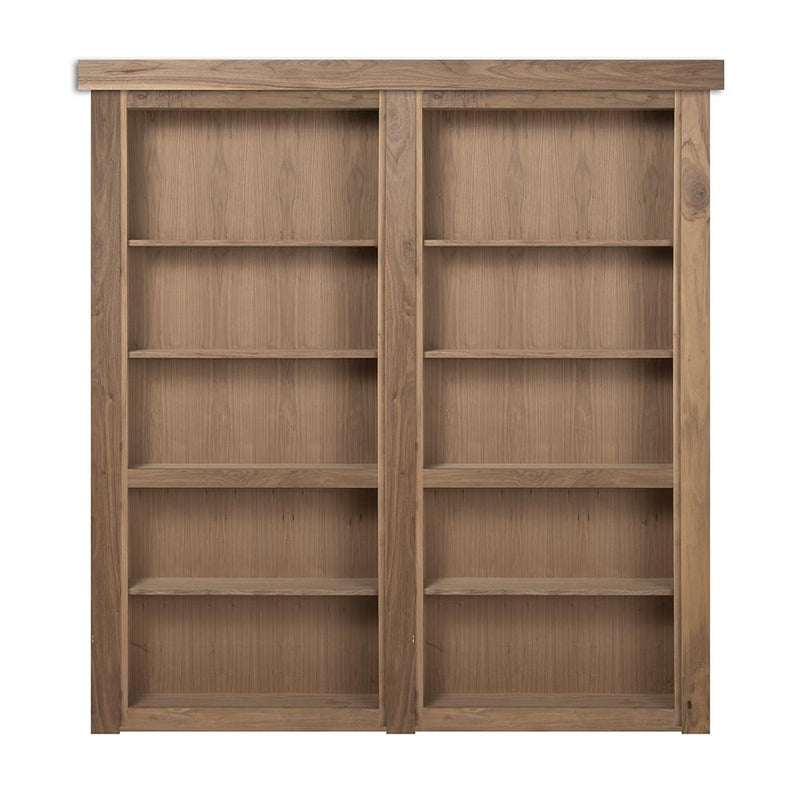 Hidden Walnut French Door-zoom-