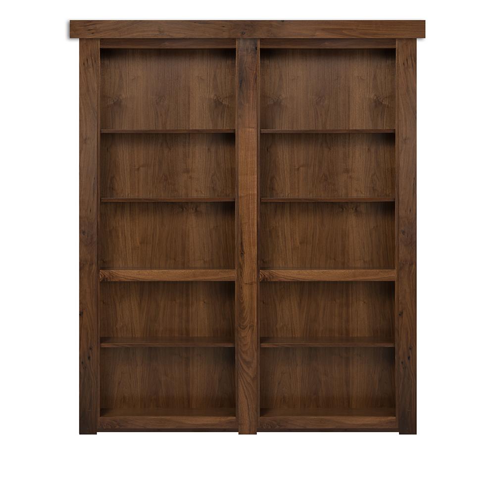 Hidden Walnut French Door-8