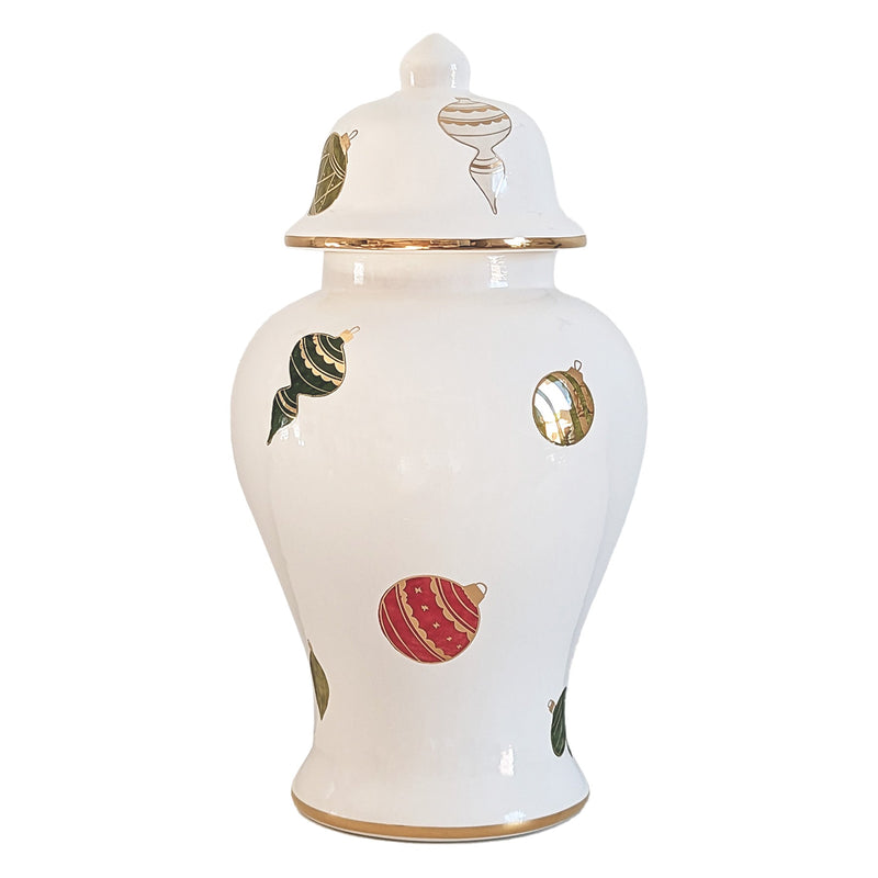 Classic Baubles Ginger Jars with 22K Gold Accents-zoom-