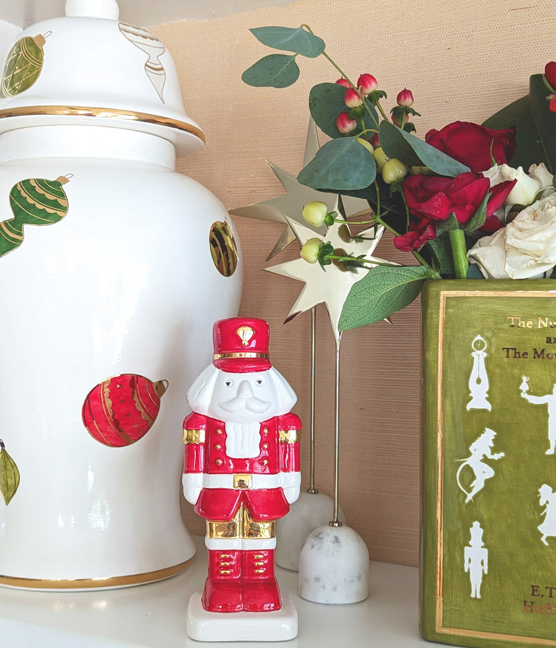 Classic Baubles Ginger Jars with 22K Gold Accents-zoom-