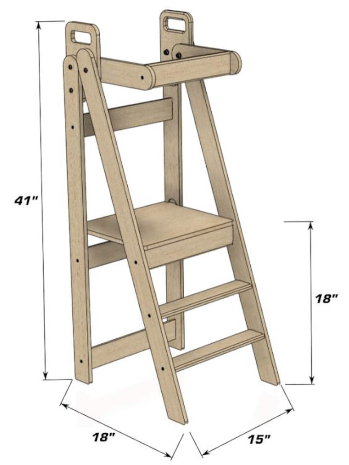 BLAZE | Collapsible Kitchen Stool-8