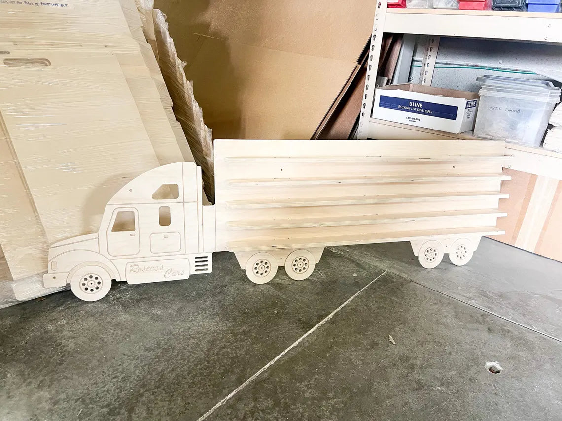 ROSCOE | Semi Truck Wall Shelf-zoom-6