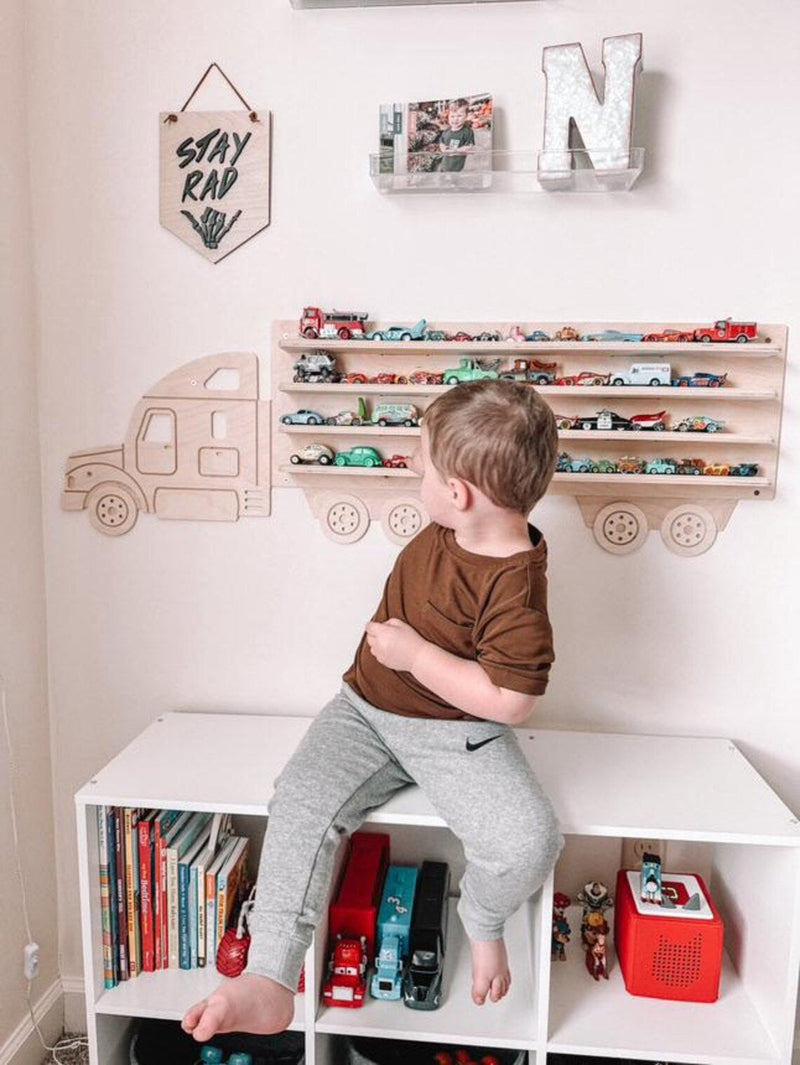 ROSCOE | Semi Truck Wall Shelf-zoom-
