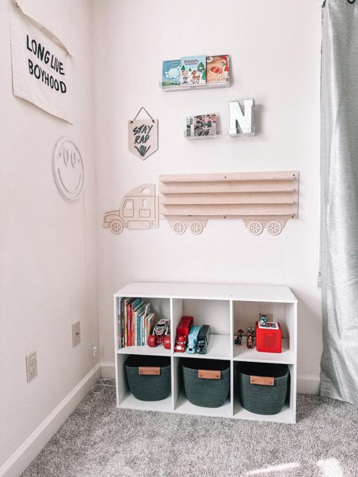 ROSCOE | Semi Truck Wall Shelf-4
