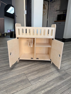 Clara | Doll Crib with Storage - Aware House