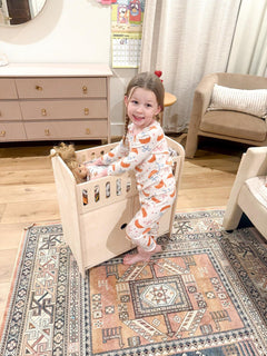 Clara | Doll Crib with Storage - Aware House