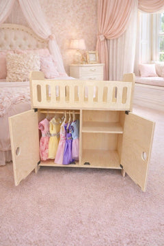 Clara | Doll Crib with Storage - Aware House