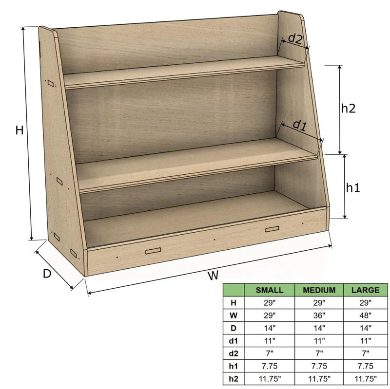 CARTER | Montessori Toy Shelf-zoom-