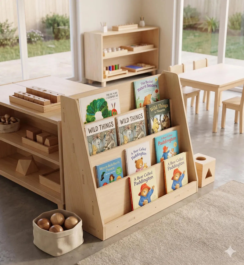 JENN | Montessori Front Facing Bookshelf-zoom-