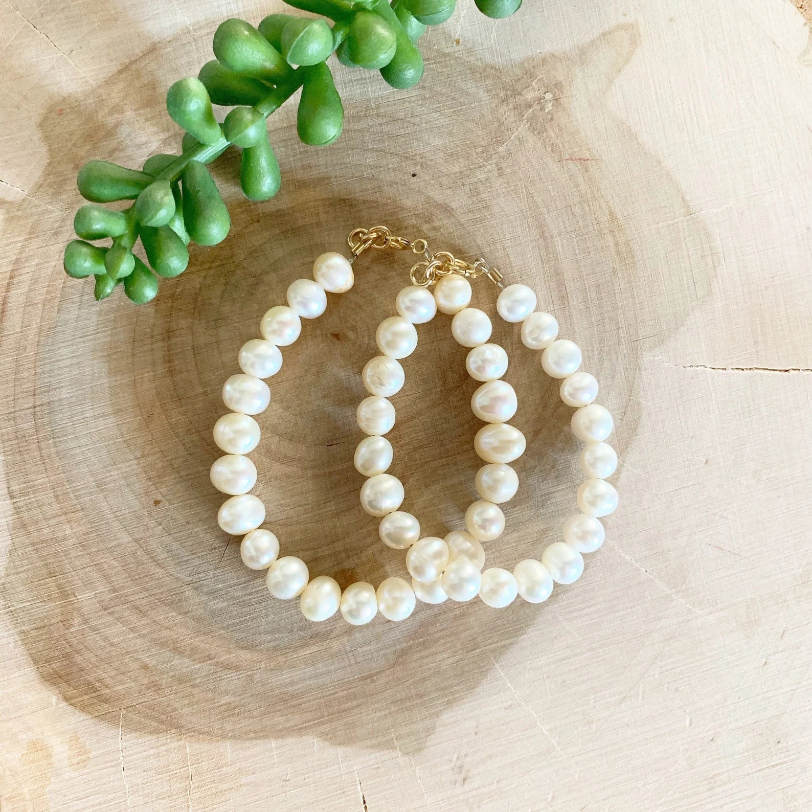 Gold-Filled Freshwater Pearl Baby Bracelet-zoom-11