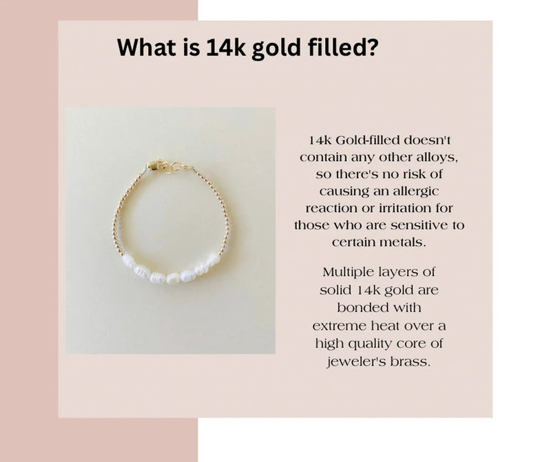 Gold-Filled Freshwater Pearl Baby Bracelet-zoom-