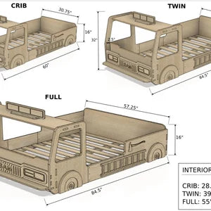 5 Alarm | Fire Engine Floor Bed-zoom-8