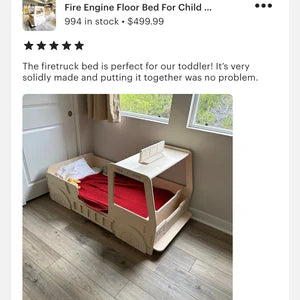 5 Alarm | Fire Engine Floor Bed-zoom-9