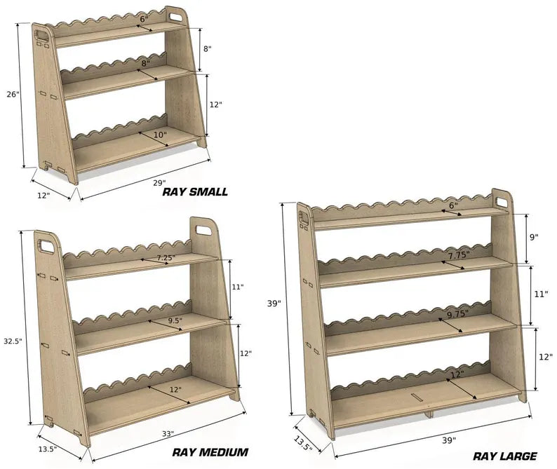 Miguel | Double Sided Portable Bookshelf-zoom-9