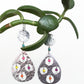 Colorful Fiesta Metal Drop Earrings