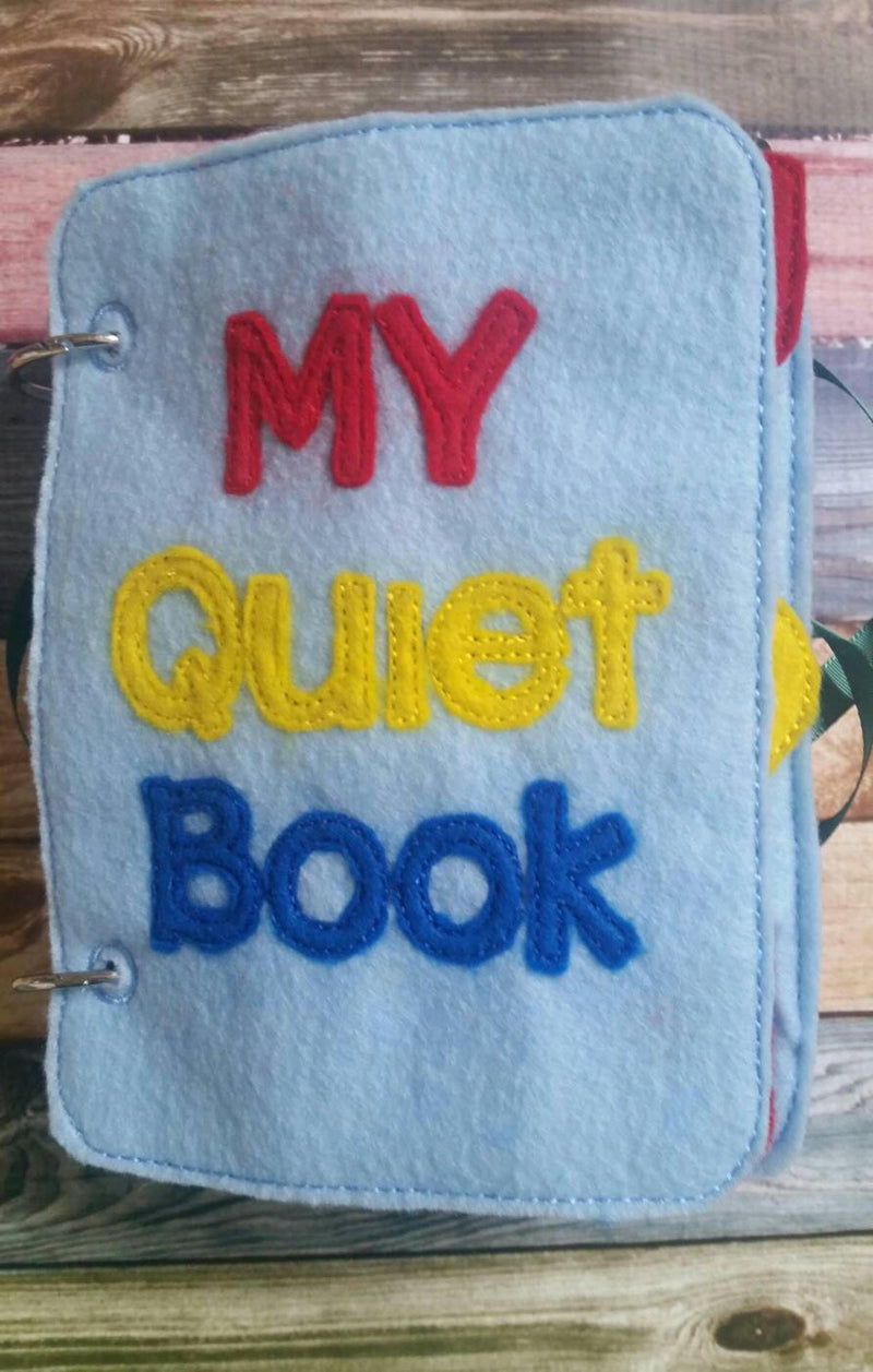 Quiet Book | Personalized Children's Activity Book-zoom-