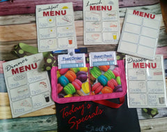Waitress Pretend Play Set | Restaurant Toy with Pocket Apron - Aware House