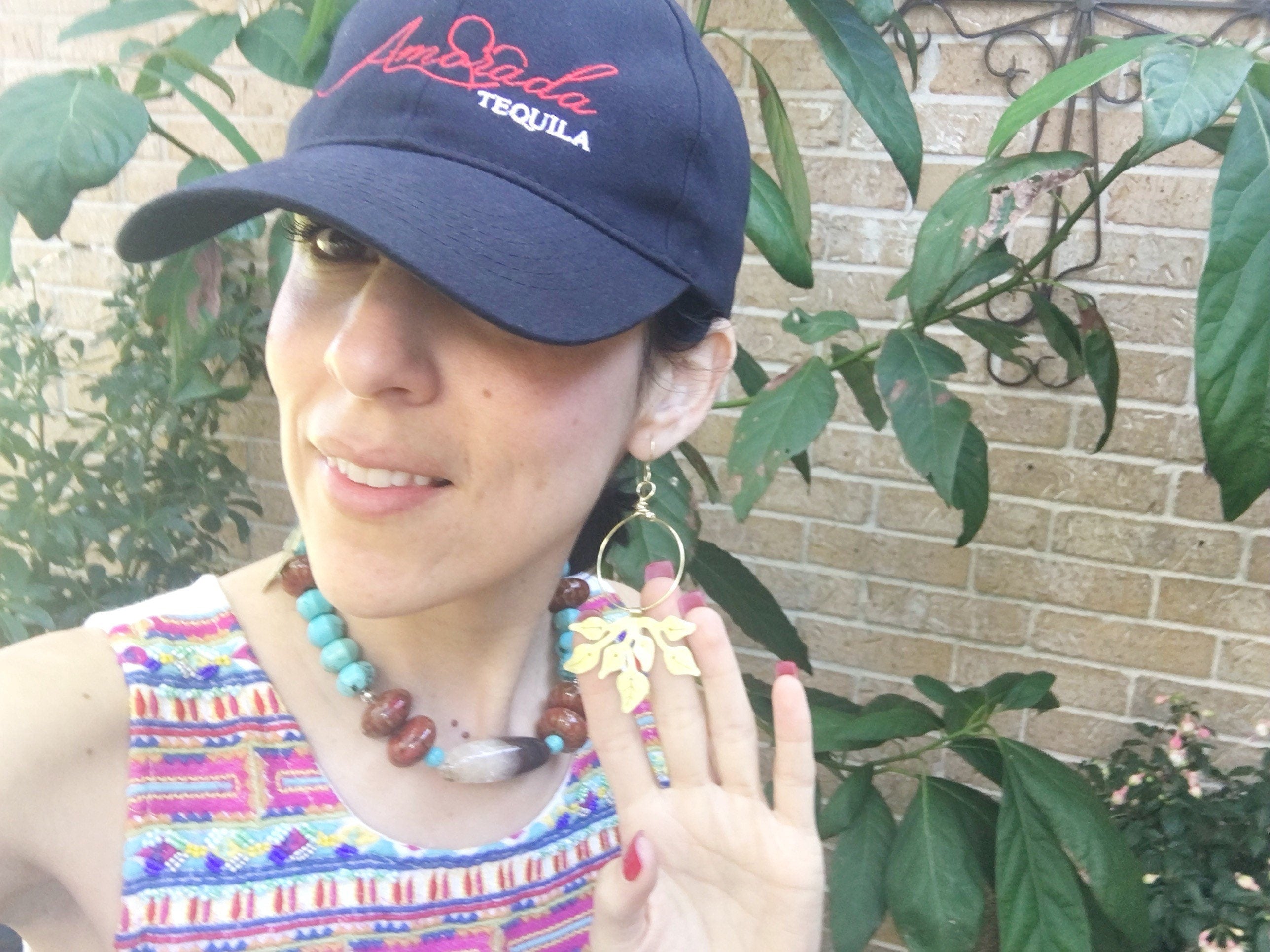Houseplant Greenery Dangle Earrings-zoom-3
