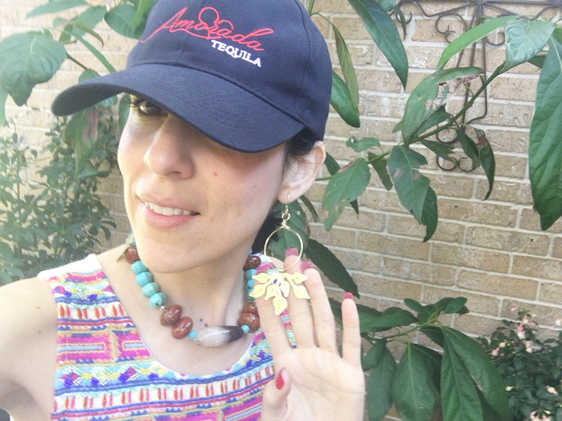 Houseplant Greenery Dangle Earrings-zoom-