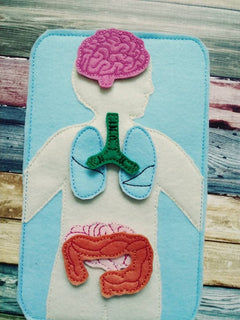 Anatomy Felt Learning Board | Human Body Educational Toy - Aware House