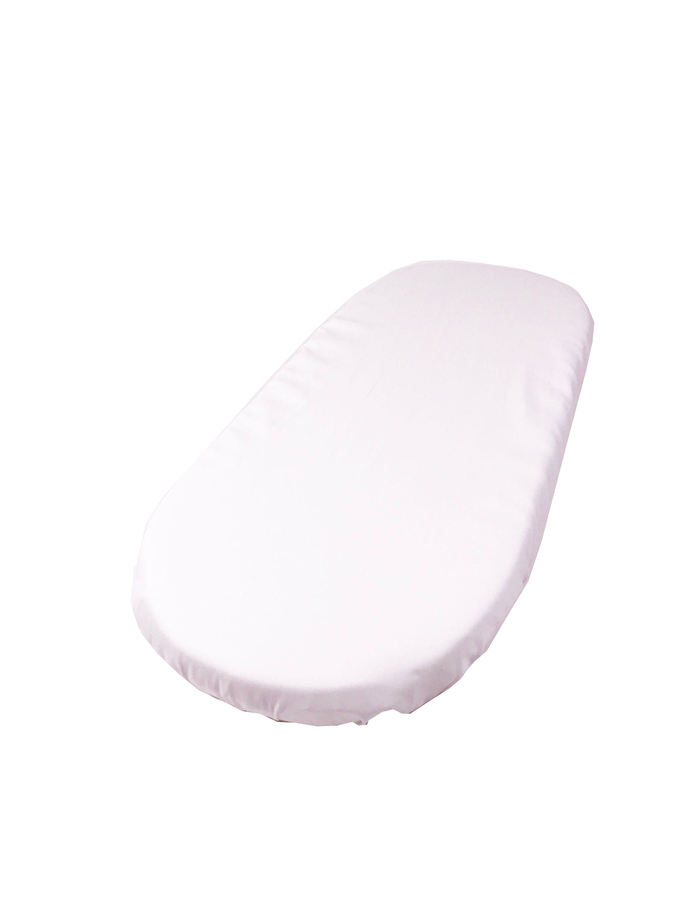 White Fitted Sheet | Organic Cotton-zoom-2