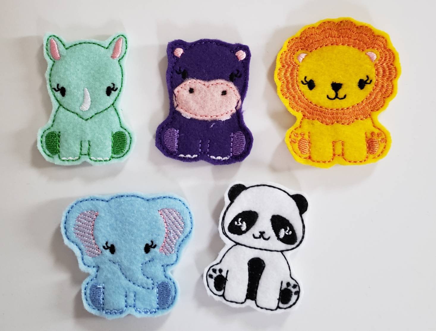 Zoo Animal Finger Puppets | Personalized Busy Bag Set - Aware House