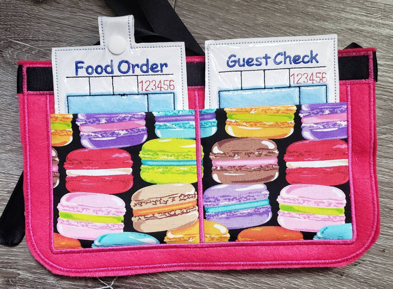 Waitress Pretend Play Set | Restaurant Toy with Pocket Apron-zoom-