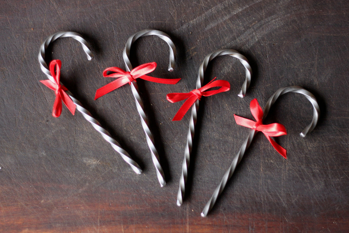 Steel Candy Cane Ornament-zoom-1