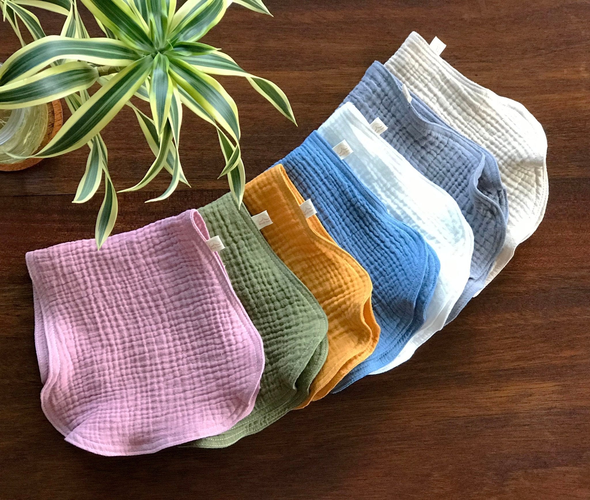 Burp Cloth | Organic Cotton Double Gauze - Aware House - Wendy Anne -