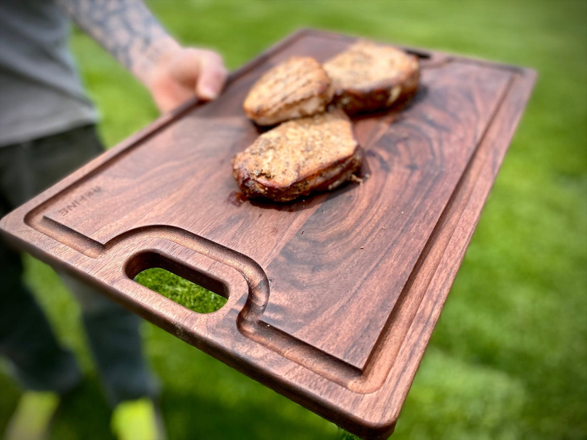 Large Cutting Board with Handles & Juice Groove - Aware House - Refine Kitchenware -