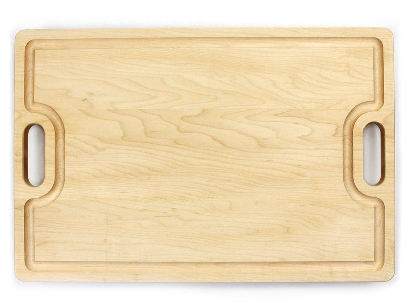 Large Cutting Board with Handles & Juice Groove-zoom-
