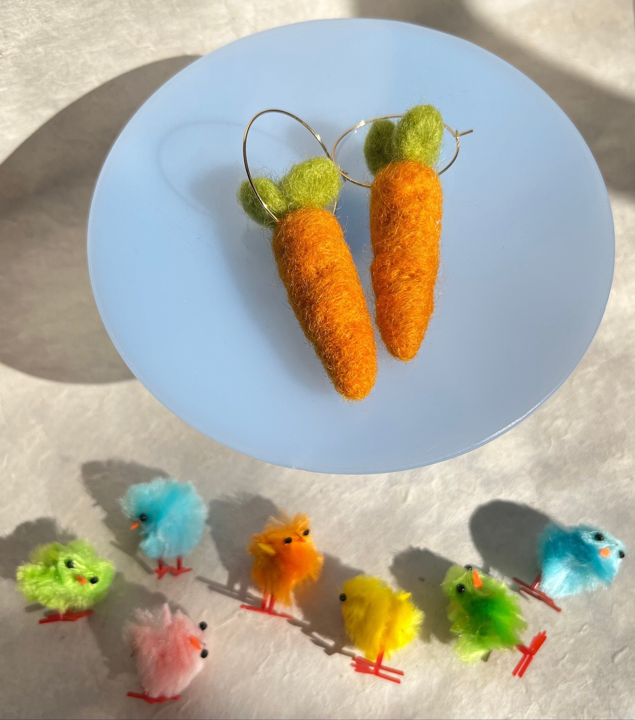 Organic Carrot Earrings-zoom-4