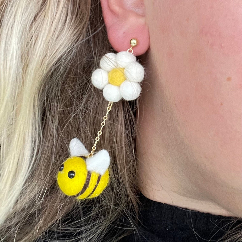 Spring Bee Earring-zoom-