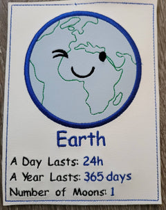 Planet Flash Cards | Outer Space Educational Learning Set - Aware House